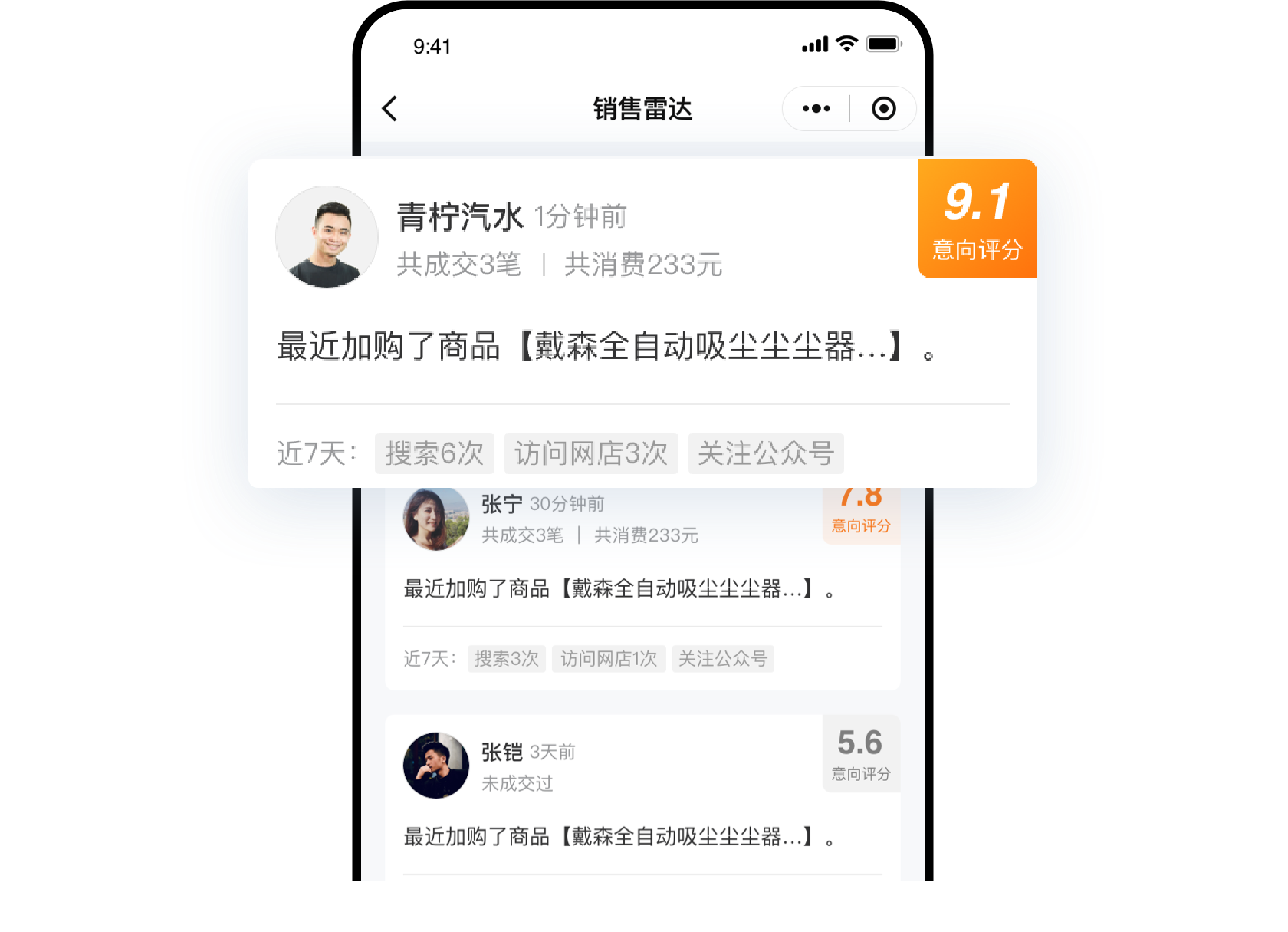 清晰客户画像